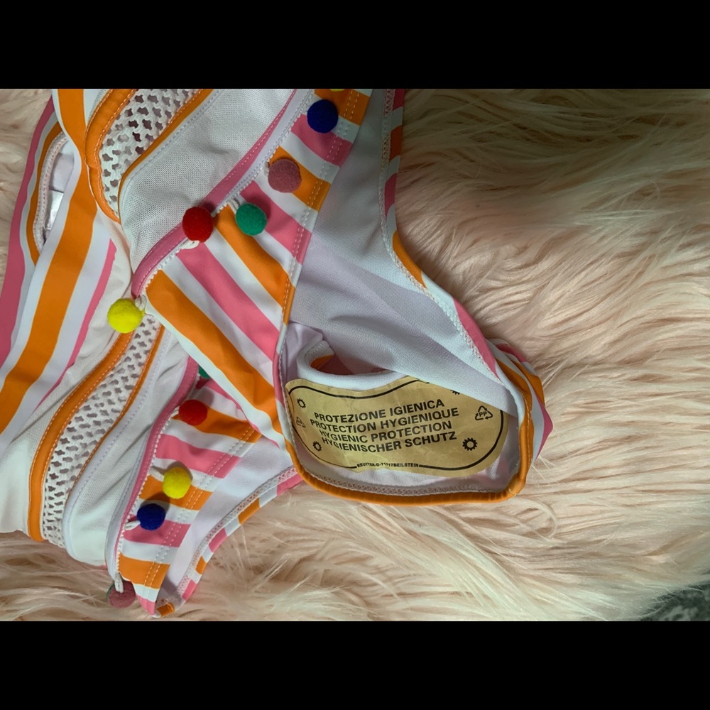 High waisted colorful swimsuit - Picture 3 of 6